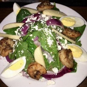 Gluten-free shrimp salad from The Liberty